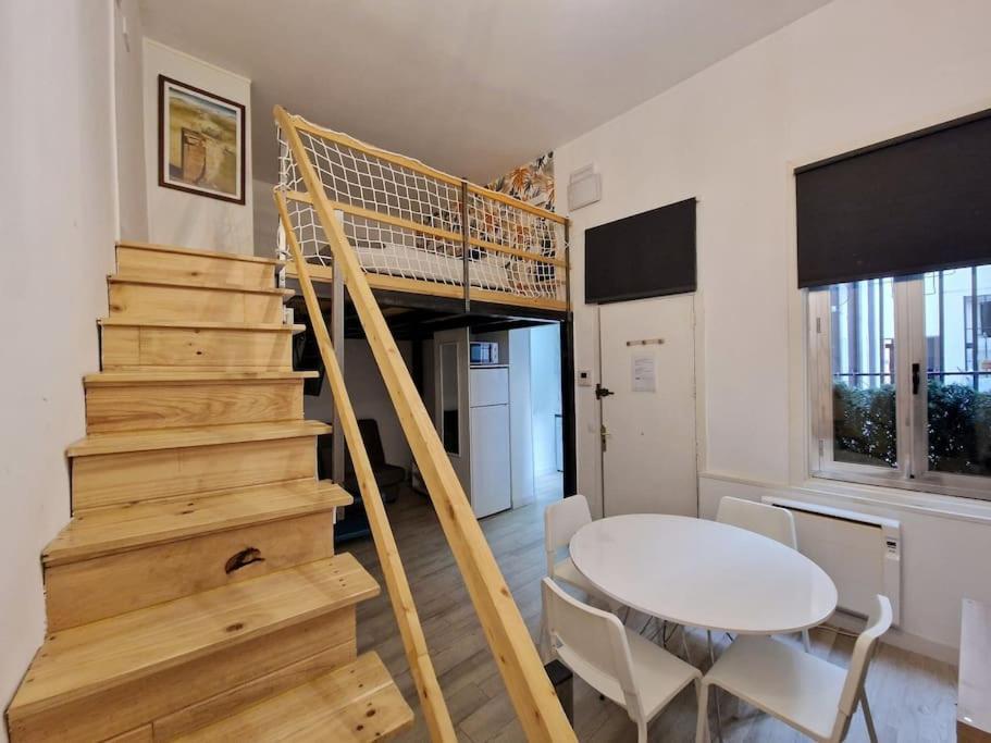 Ferienwohnung Mediodia Chica Apartamento Tipo Loft En La Latina Madrid Exterior foto
